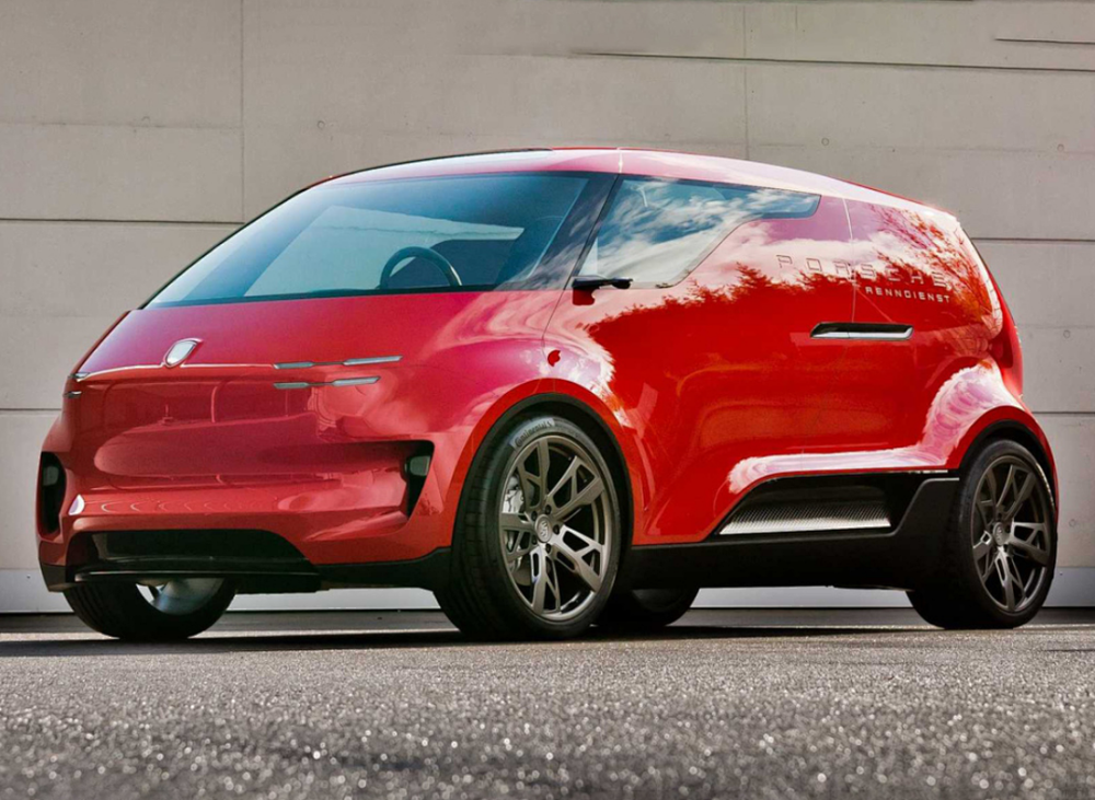 保时捷“面包车”定妆照，星舰座舱够科幻！6座布局，双滑门