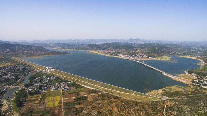 汛期前枣庄多座水库预泄留足库容确保安全度汛