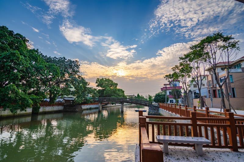 不只有大稳村南沙打造一批美丽乡村魅力水乡