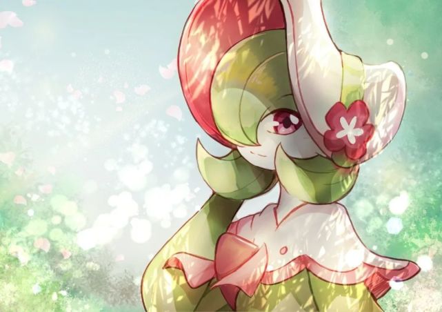 图集宝可梦大集结沙奈朵新皮肤同人画作