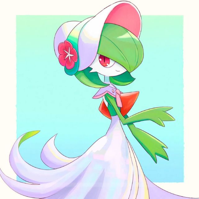 图集宝可梦大集结沙奈朵新皮肤同人画作