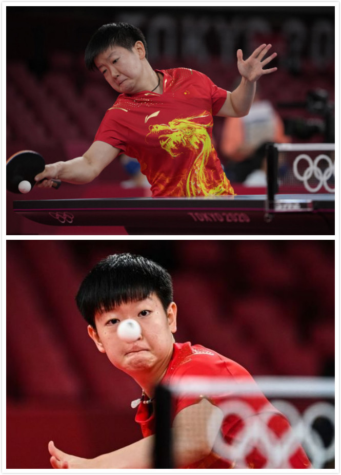 孙颖莎五连胜伊藤美诚果然乒乓球实力还得看中国连衣服都霸气