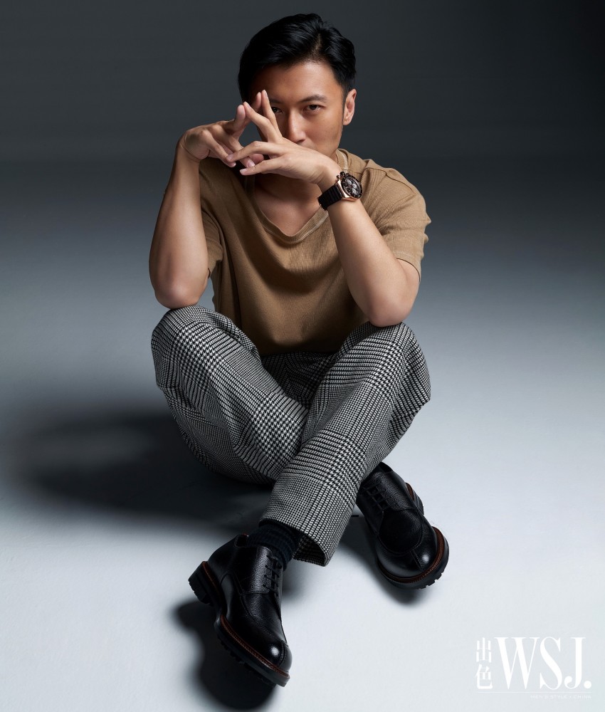 谢霆锋登封出色wsj眼神坚毅冷峻帅气