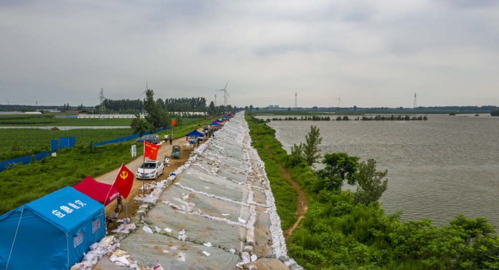 "卫"河有我!南乐县筑牢"红色防汛堤坝"