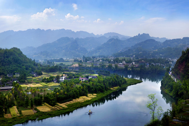 在四川樂山市境內有一座縣城,被稱為