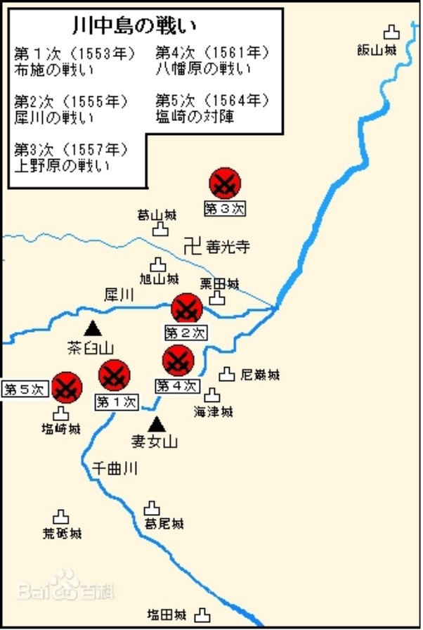 日本简史 川中岛之战 龙与虎的对决 全网搜