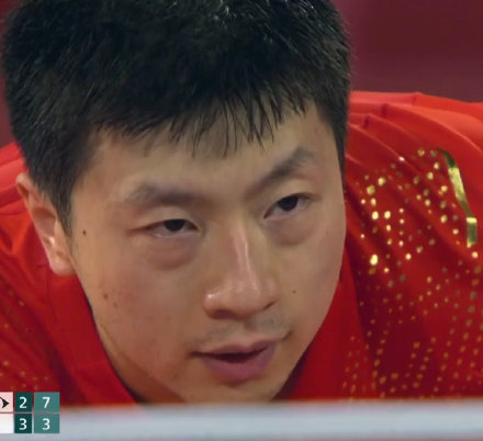 马龙鏖战会师樊振东网友眼袋快到嘴角太辛苦了