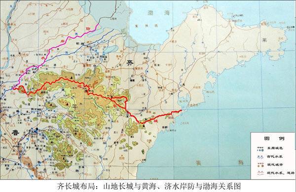鲜为人知的"济水岸防"齐长城对山东人来说并不陌生,但鲜为人知的是
