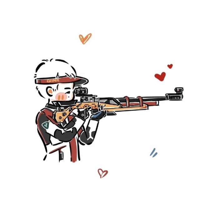 奥运情侣头像值得拥有