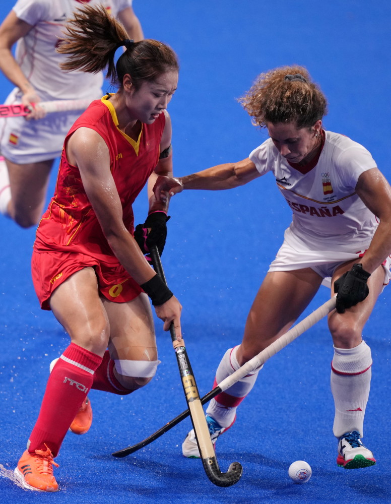 东京奥运会女子曲棍球中国不敌西班牙2