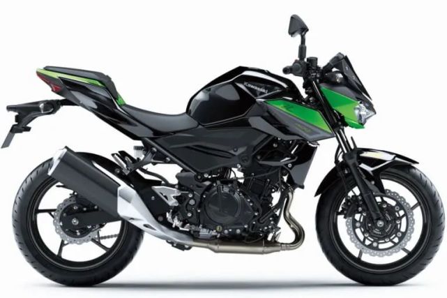 川崎z400更新2022款,提供两种新颜色,售价保持不变