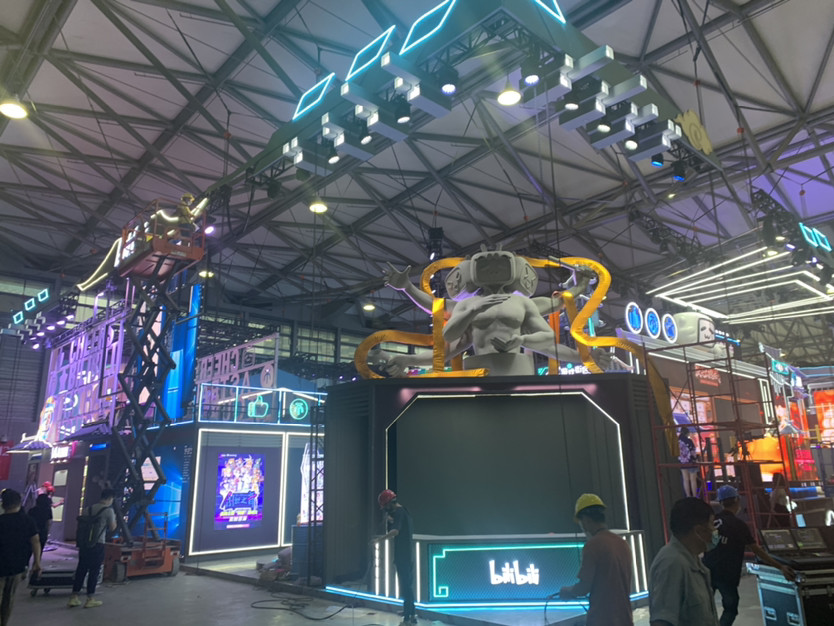 cj展前探秘:b站展台曝光,大牌云集,近百位coser,up主站台