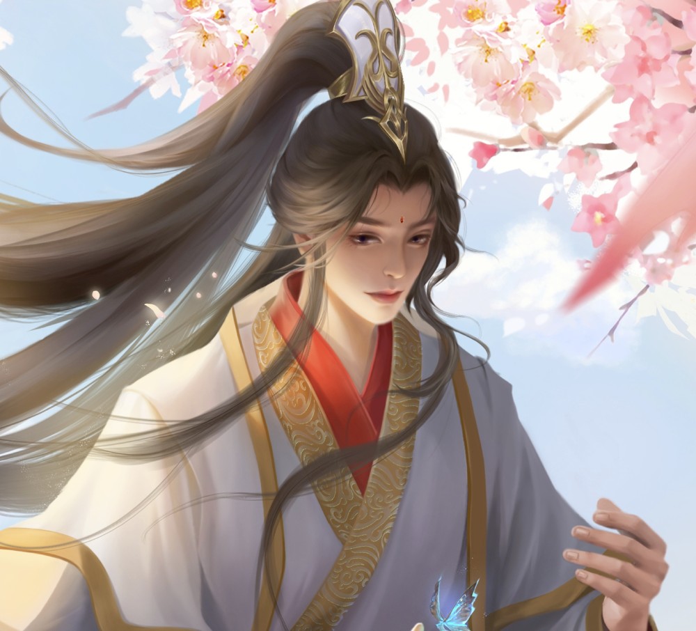 神明也会沦陷的古风男头丽若三春之桃清素若九秋之菊