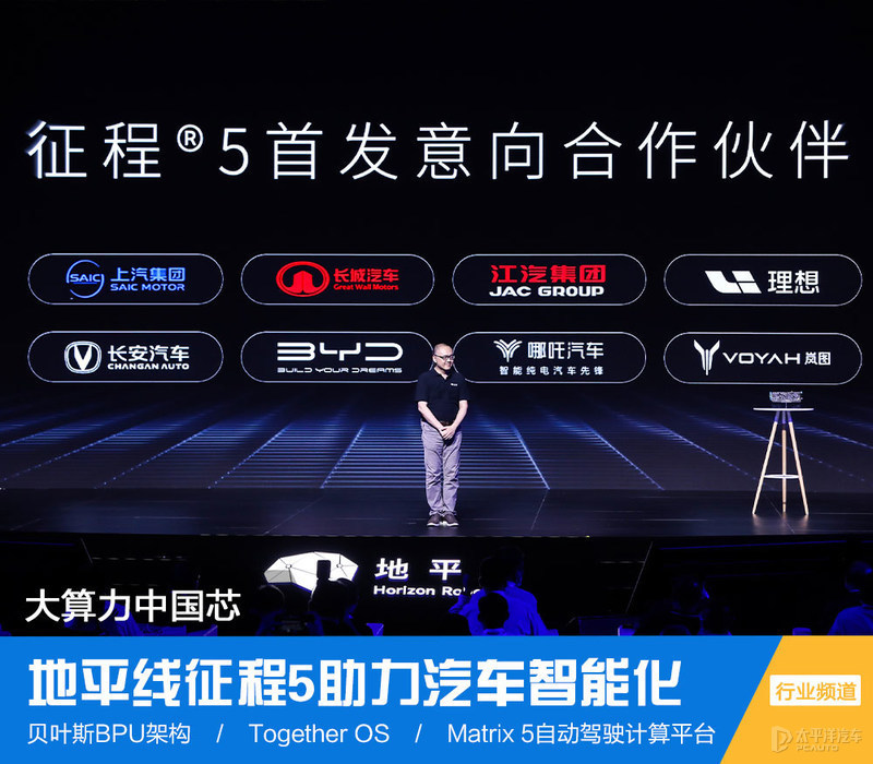 大算力中国芯 地平线征程5助力汽车智能化
