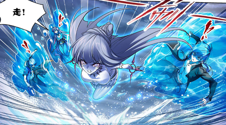 斗罗大陆菊斗罗重创魔魂大白鲨神七子武魂融合技完成