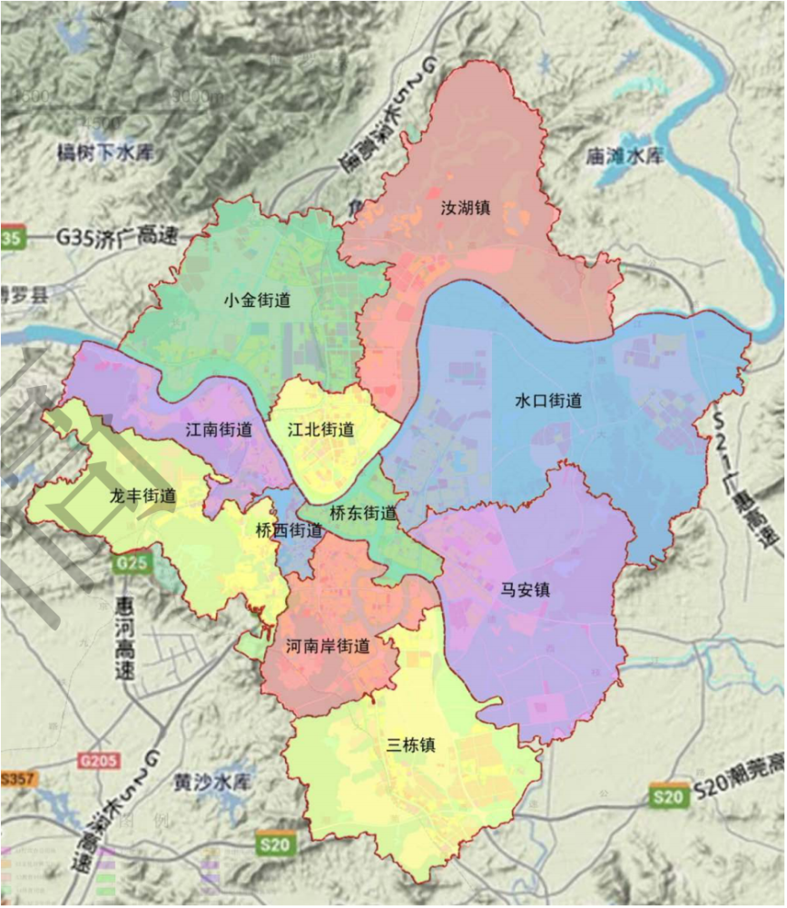 惠来县惠城镇地图高清图片