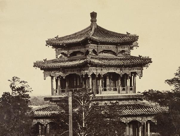 毁灭前的真实照片,珍藏在故宫中(组图)|圆明园|故宫|圆明三园|长春园