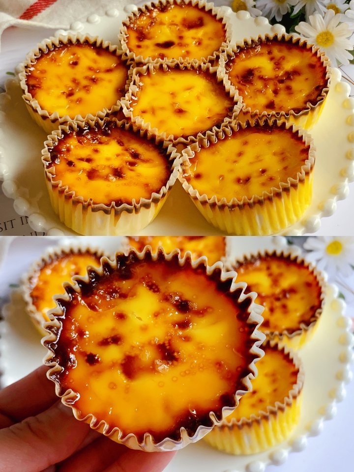 香甜嫩滑,入口即化的烤箱美食～法式焦糖布丁!