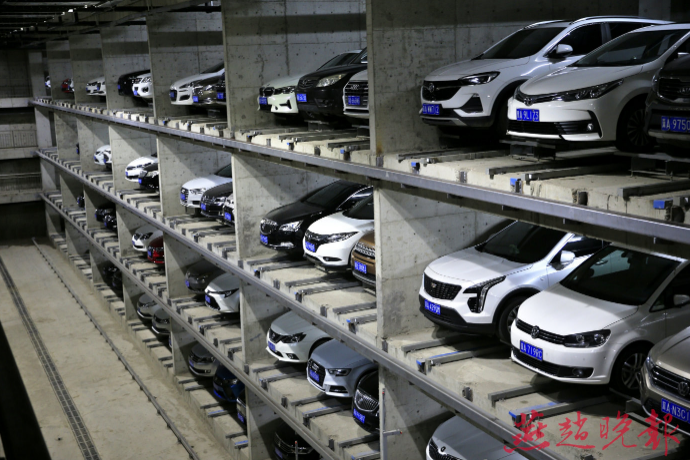 存取仅需90秒!"傻瓜"式地下智能停车场亮相石家庄