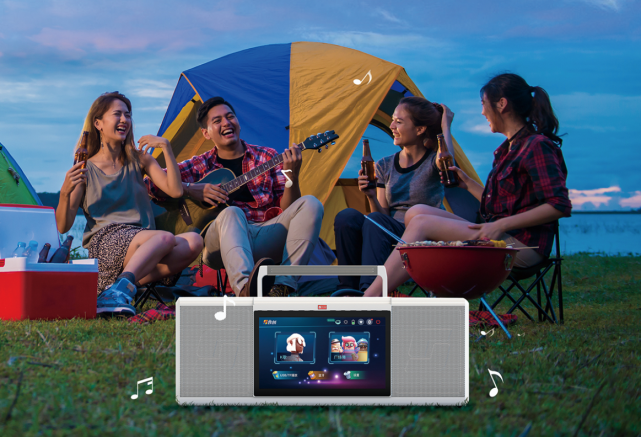 定义k歌娱乐新场景,解读音创m210|音响|点歌机|广场舞|户外|便携式