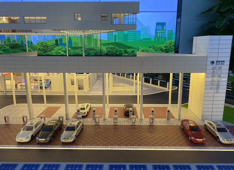 天津津门湖新能源车综合服务中心启用