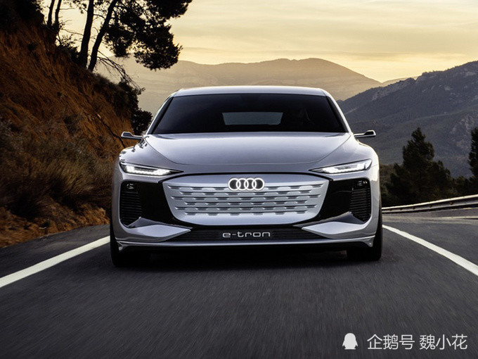奥迪全面转型！纯电版“A6”有望明年上市，造型科幻，搭双电机