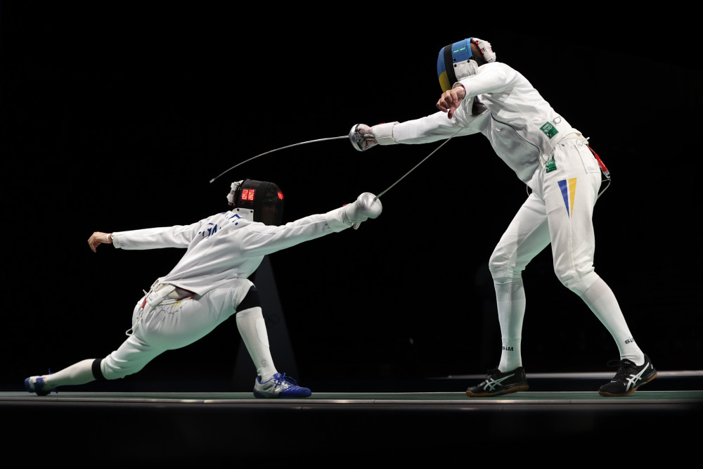 (东京奥运会)击剑——男子重剑团体:中国队晋级半决赛_腾讯新闻