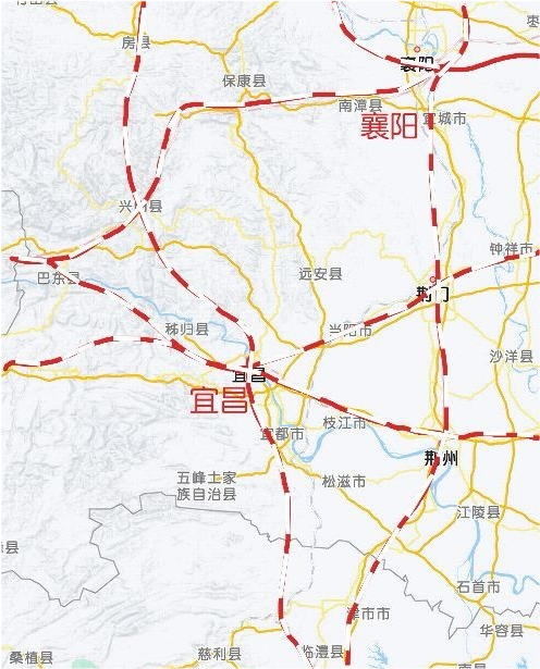 为何说宜昌是湖北第二大高铁枢纽因为宜昌未来坐拥5条高铁线路