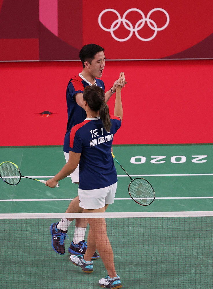 东京奥运会羽毛球渡边勇大东野有纱获混双季军