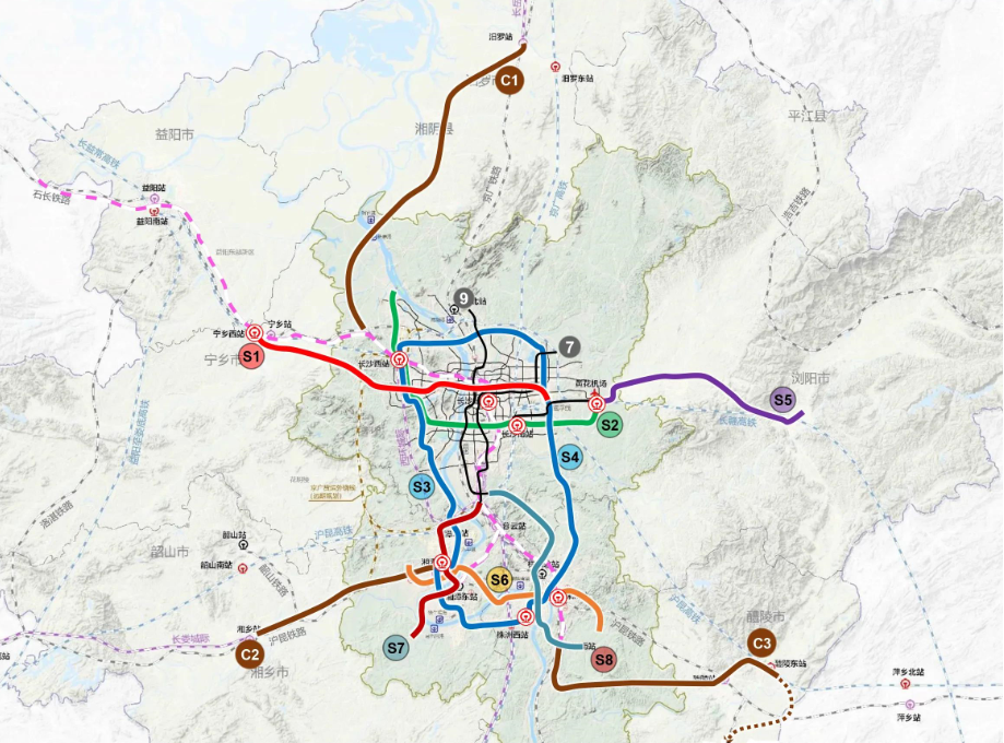 长株潭轨道交通规划最快有望年内获批23年后开工
