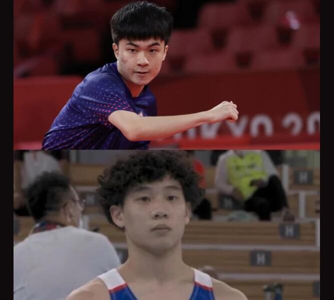 小s观看赛事时发现洪源禧和她的的小女儿长相相似,因