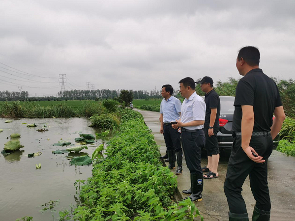 姜堰區三水街道建立雙防戰線