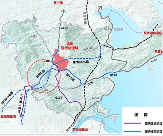 【城建】连江贵安将新建9.7公里道路:包括2座大桥和2个隧道