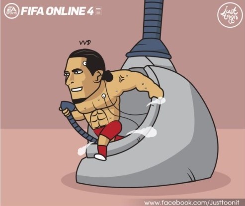 今日趣图:皇马商城开业啦|皇马|范迪克