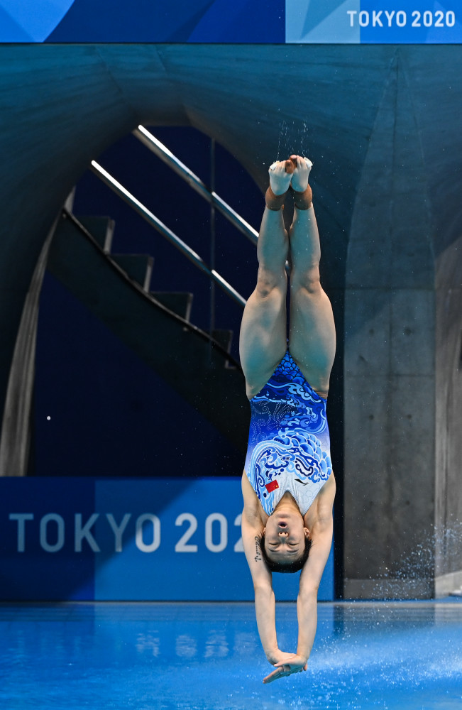 (东京奥运会)跳水——女子单人三米跳板预赛赛况(2)_腾讯新闻