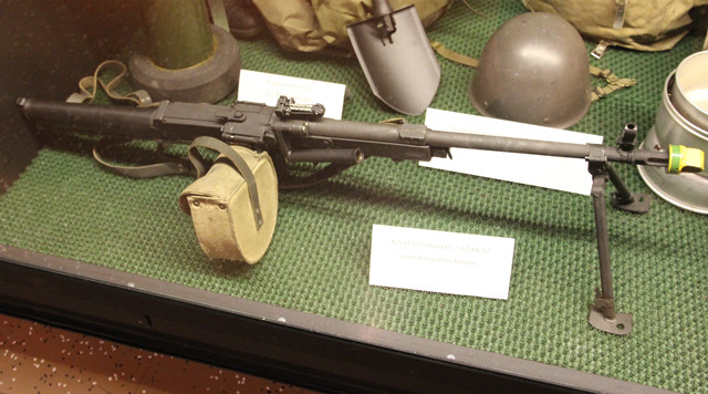 服役半个多世纪芬兰kvkk62轻机枪