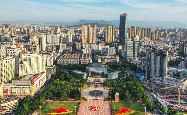 福州市鼓楼区五一广场.黄海摄