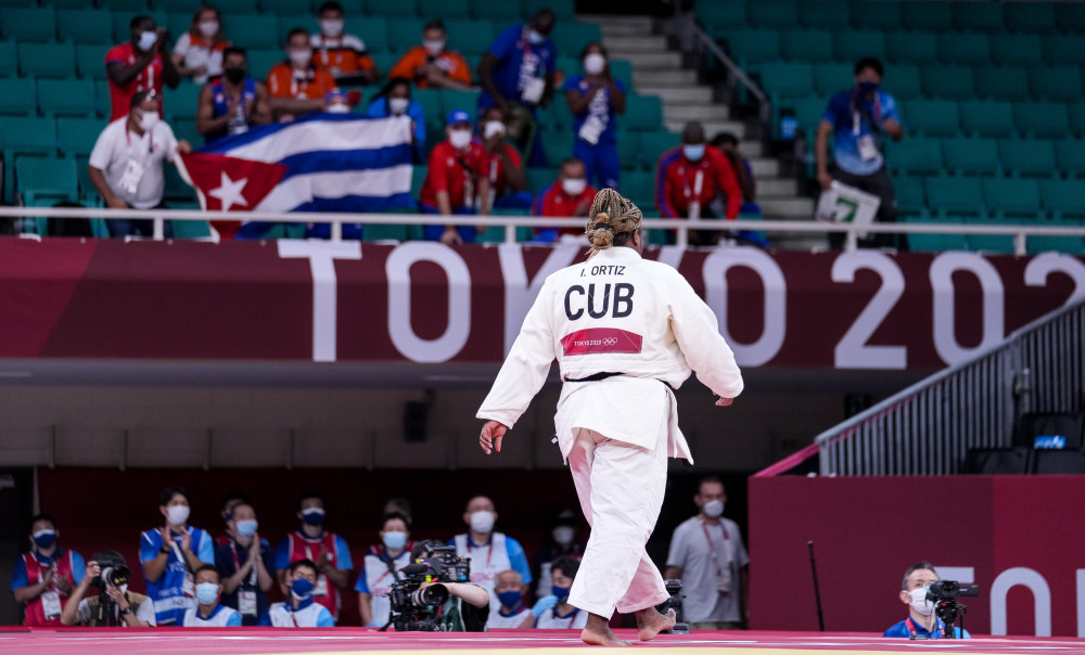 东京奥运会柔道日本选手素根辉夺得女子78公斤以上级冠军