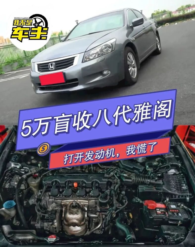 八代雅阁5万这是捡漏了呀？结果草率了