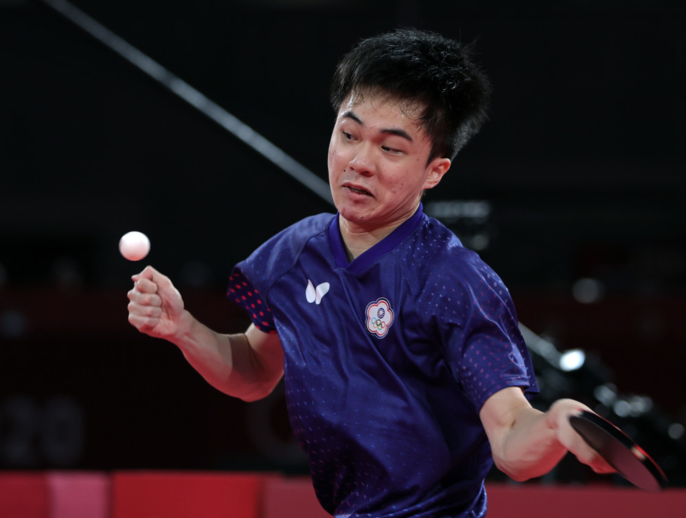 东京奥运会乒乓球男单林昀儒对阵奥恰洛夫