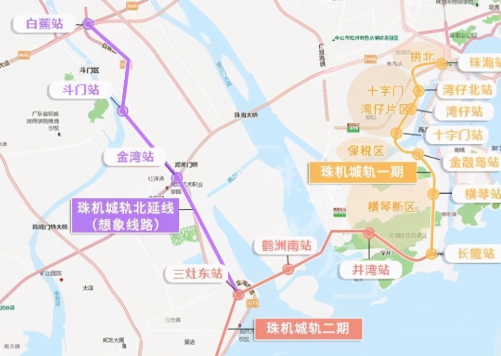 珠海再添城市軌道交通分兩期進行修建二期預計2023年通車