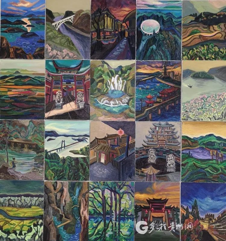 文化油画里的多彩贵州