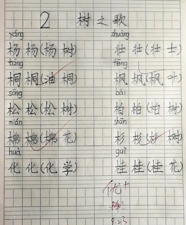 小学生作业获优秀,一笔一划工整漂亮如印刷体,网友:这是学霸啊