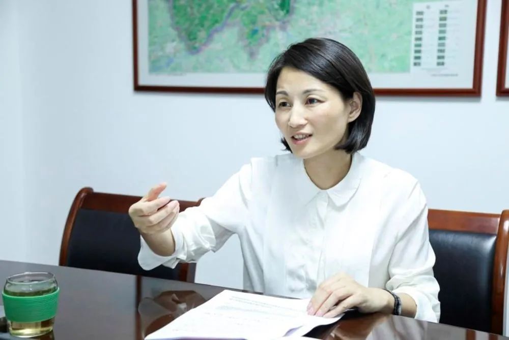 兰溪市委副书记,政法委书记吴丽娅介绍创新项目"我们今年成立美食