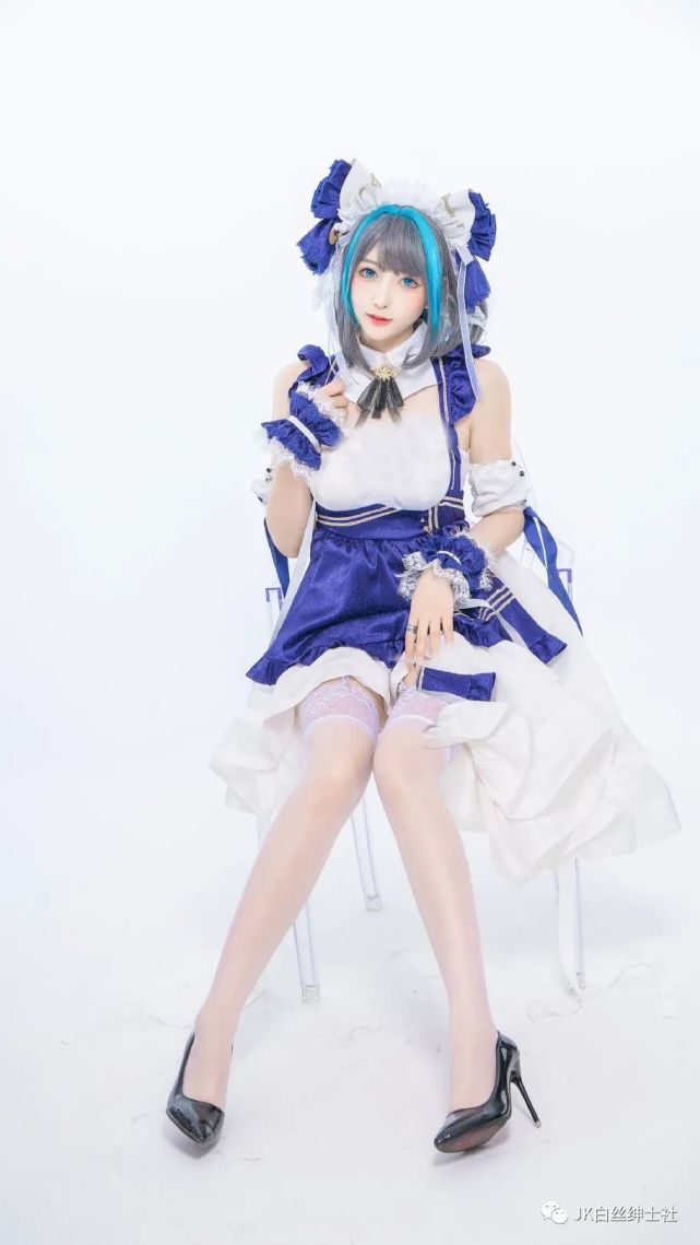 cos:碧蓝航线柴郡cos正片@雯粥粥
