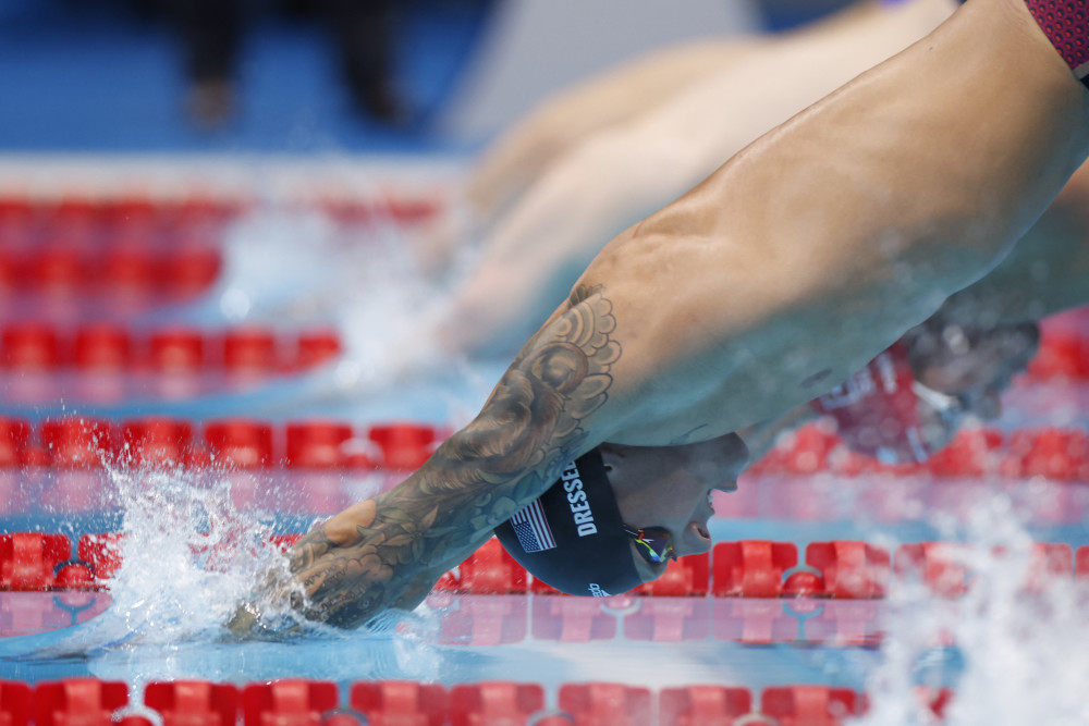 奥运游泳综述德雷塞尔揽下第5金1500自美国选手夺冠