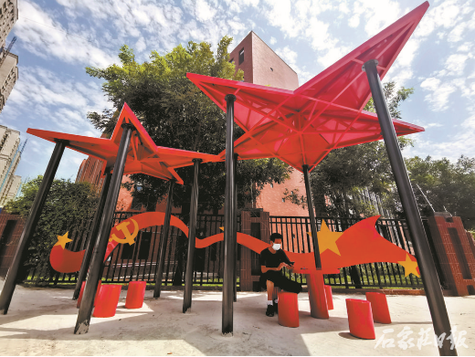 石家庄小街小巷正成为城市文化风景线