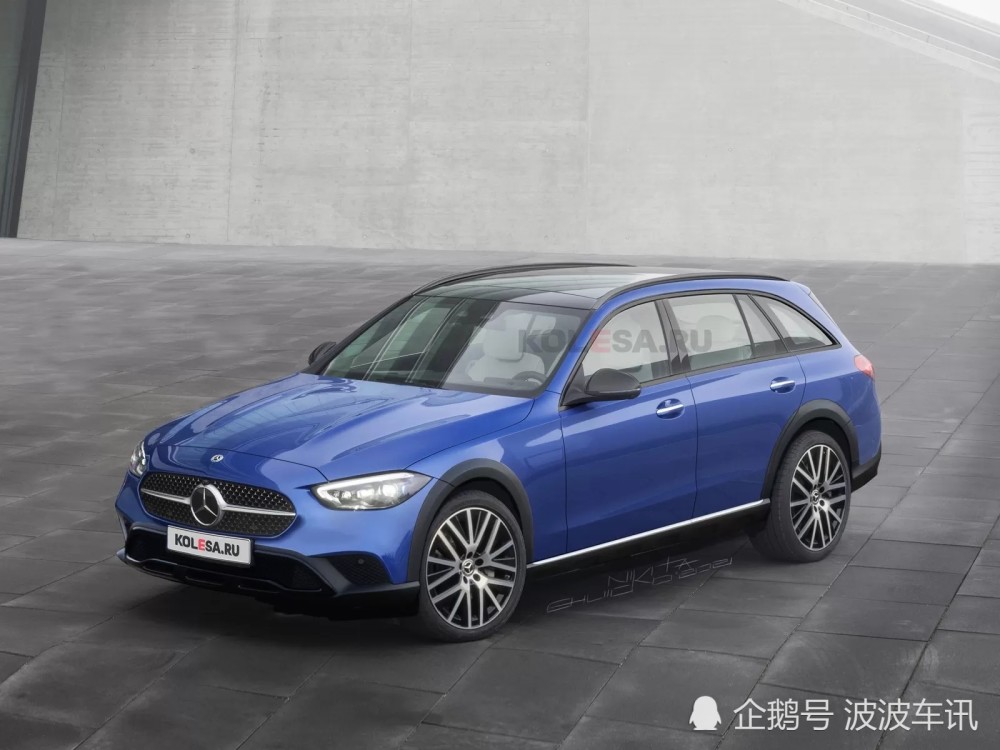 全新奔驰C级全地形版渲染图曝光，采用旅行式车身，通过性更好
