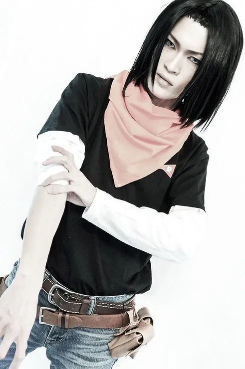 cosplay龙珠z人造人17号笃郎日本小哥哥帅气