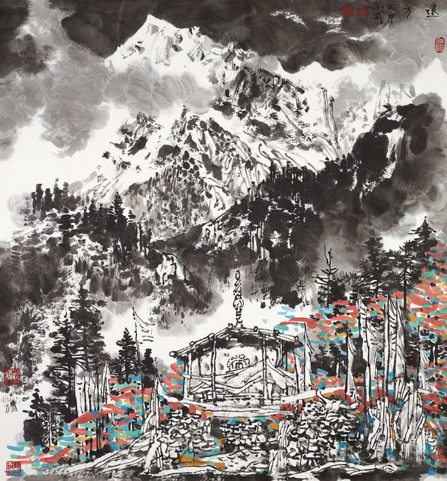 新时代中国水墨领域的创新开拓者李小可的纯净世界在京展出